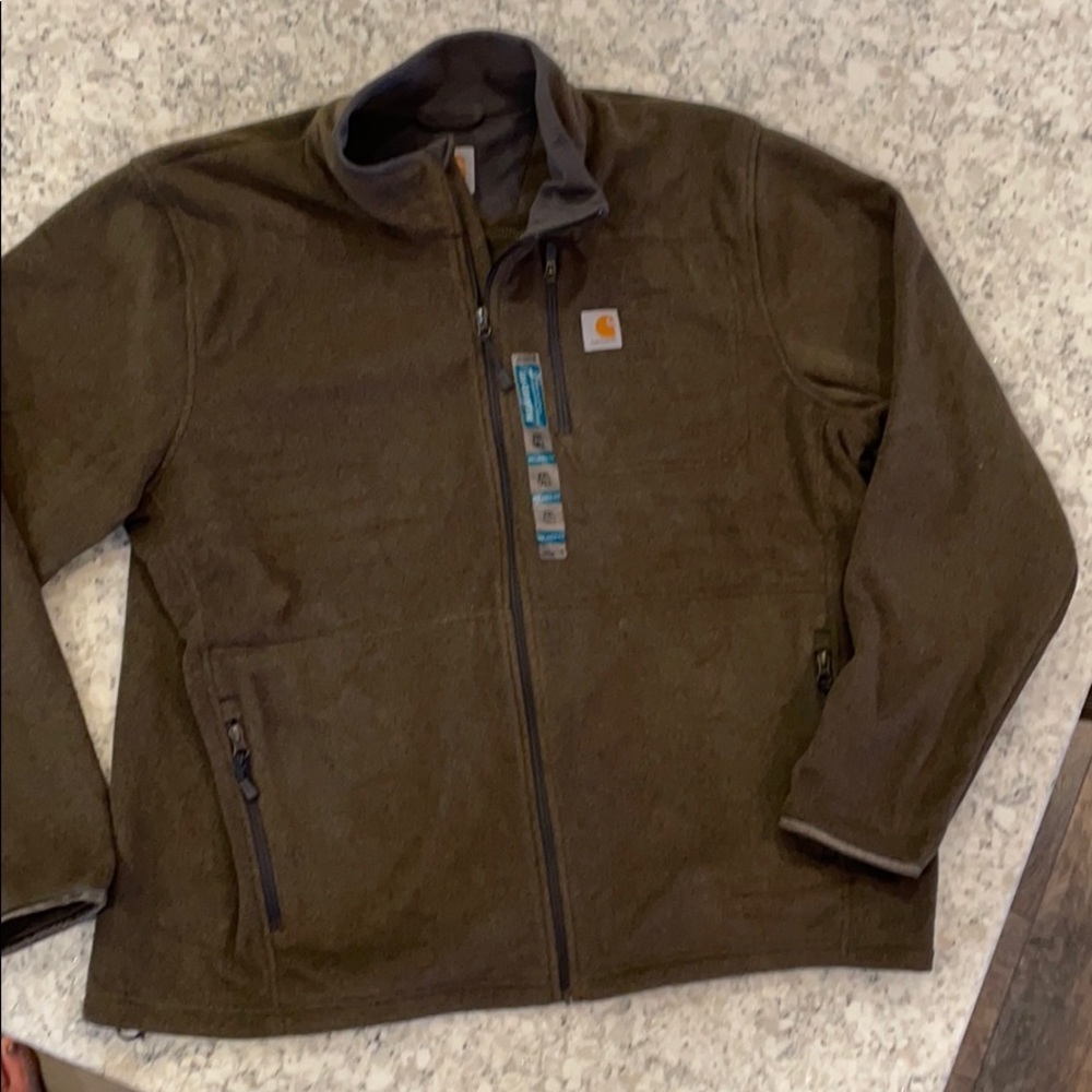 Brand new Carhartt full zip fleece.